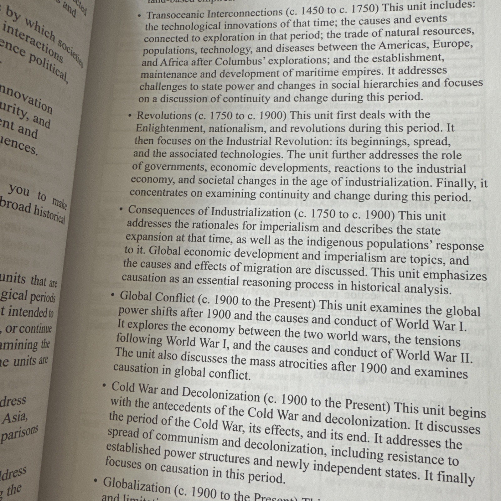 Advanced Placement Edition World History: Modern 1200- Present Paperback