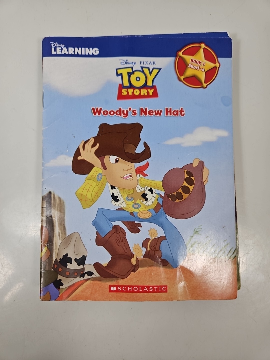 Disney LEARNING TOY STORY BOOK LOT PIXAR SCHOLASTIC 9 BOOK SET WOODY BUZZ GUC