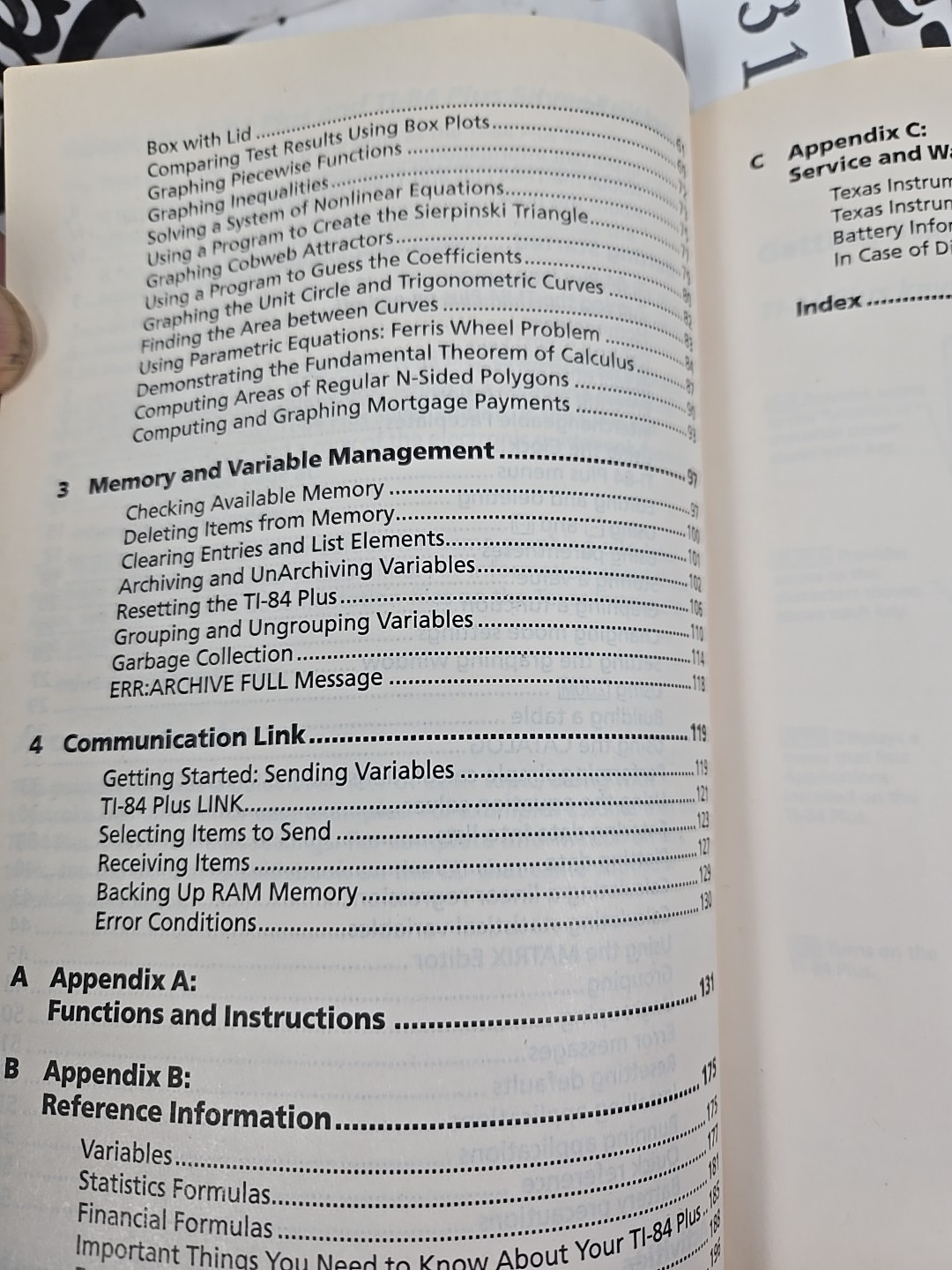 TI 84 Plus Silver Edition Guidebook By Texas Instruments Book Paperback