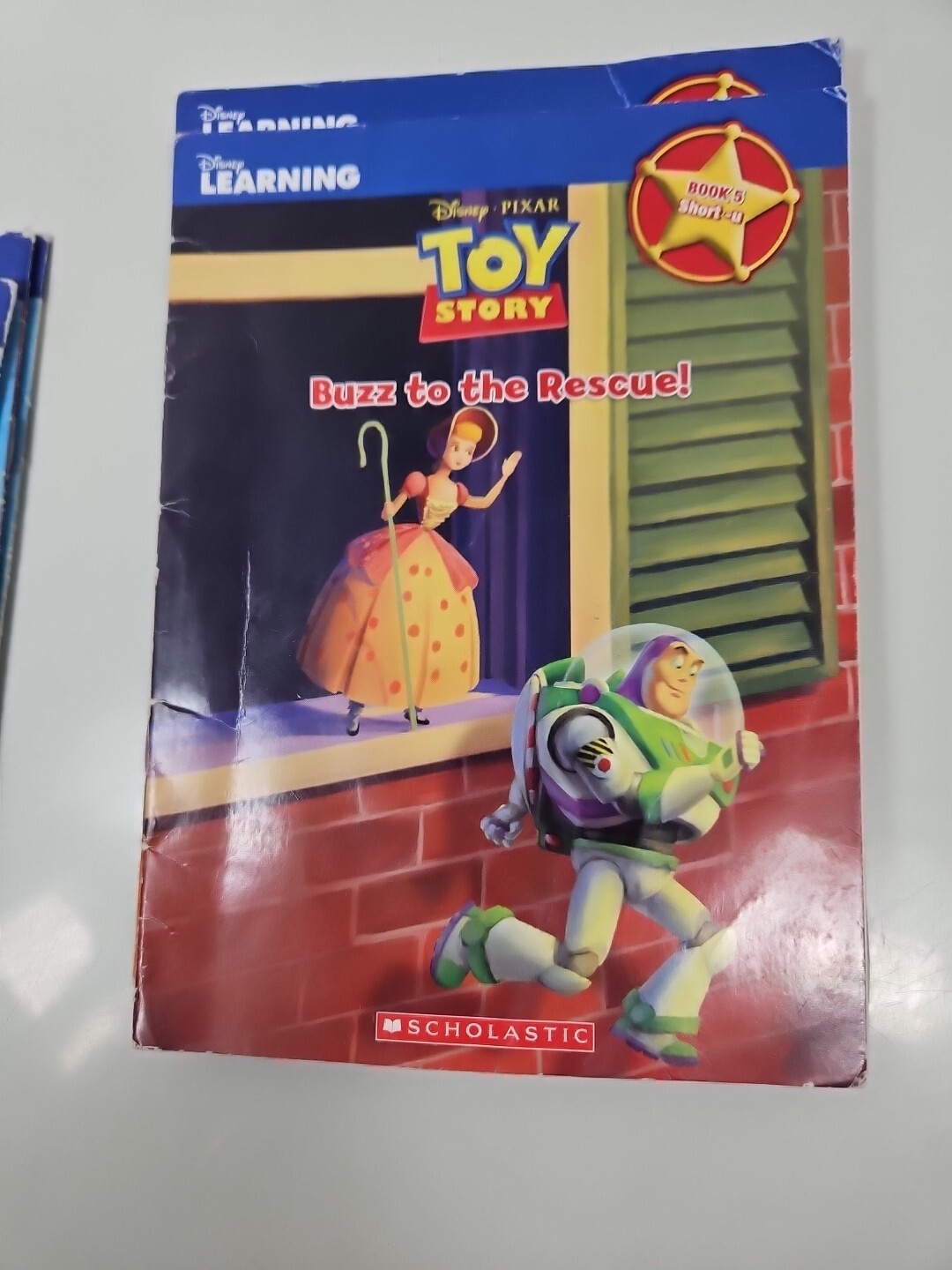 Disney LEARNING TOY STORY BOOK LOT PIXAR SCHOLASTIC 9 BOOK SET WOODY BUZZ GUC