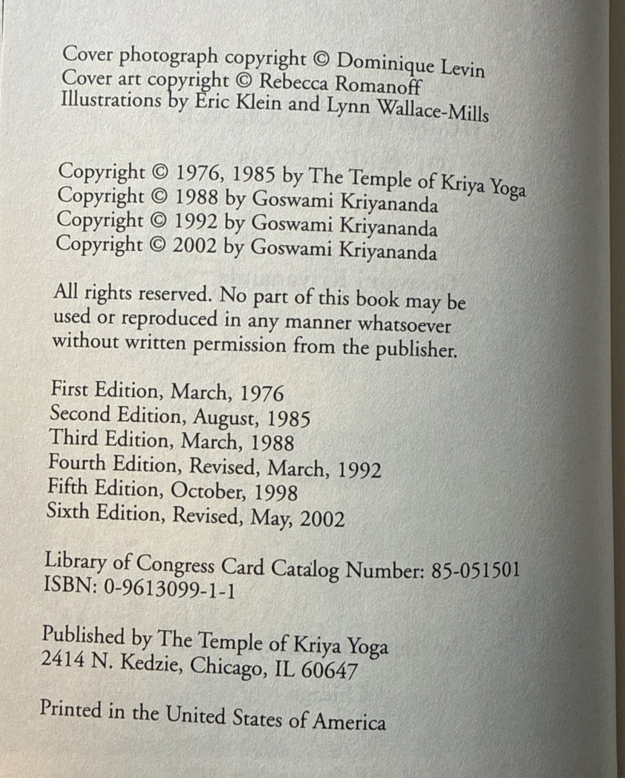 The Spiritual Science of Kriya Yoga – Goswami Kriyananda, paperback