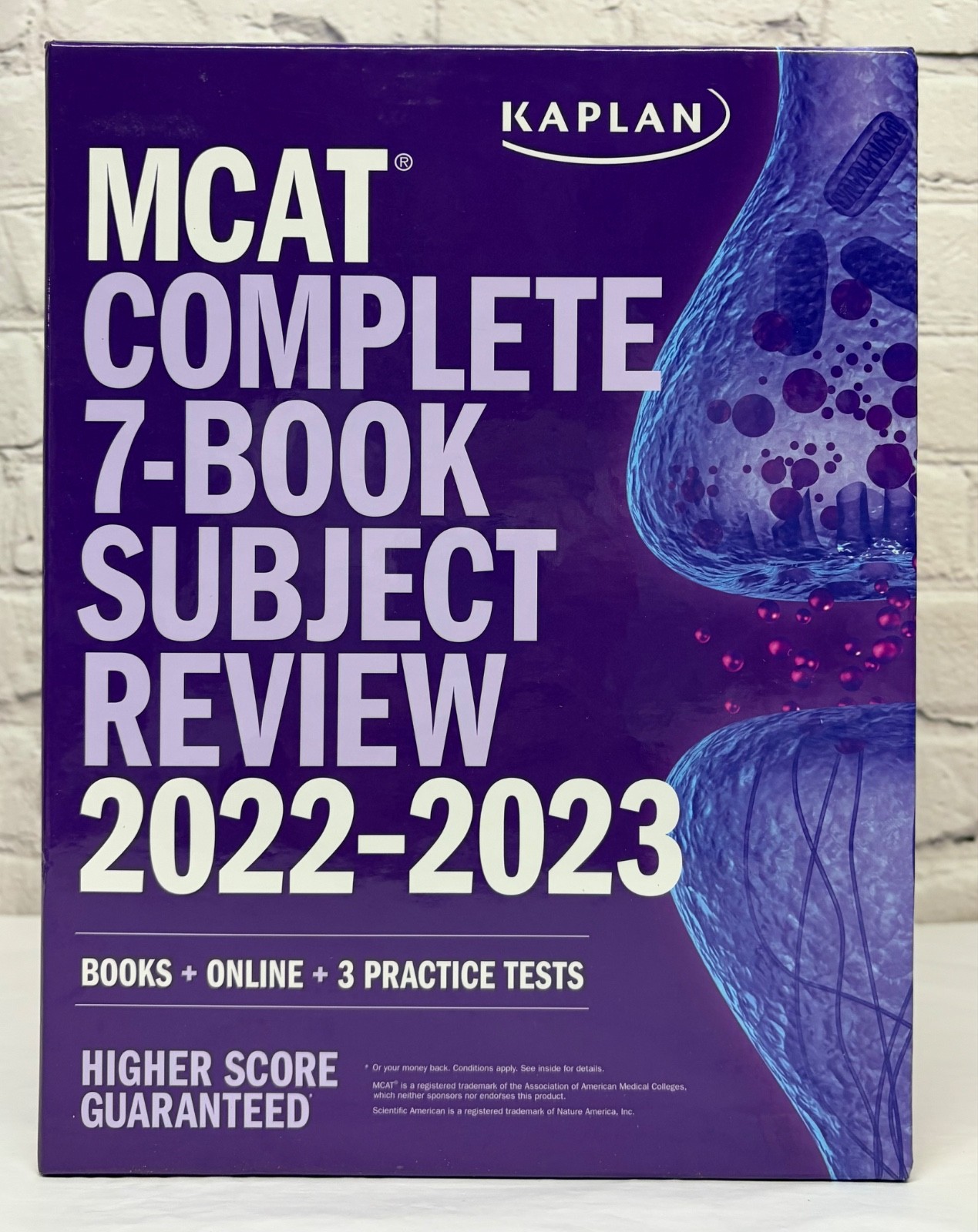 MCAT Complete 7-Book Subject Review 2022-23 Paperback Kaplan Test Prep