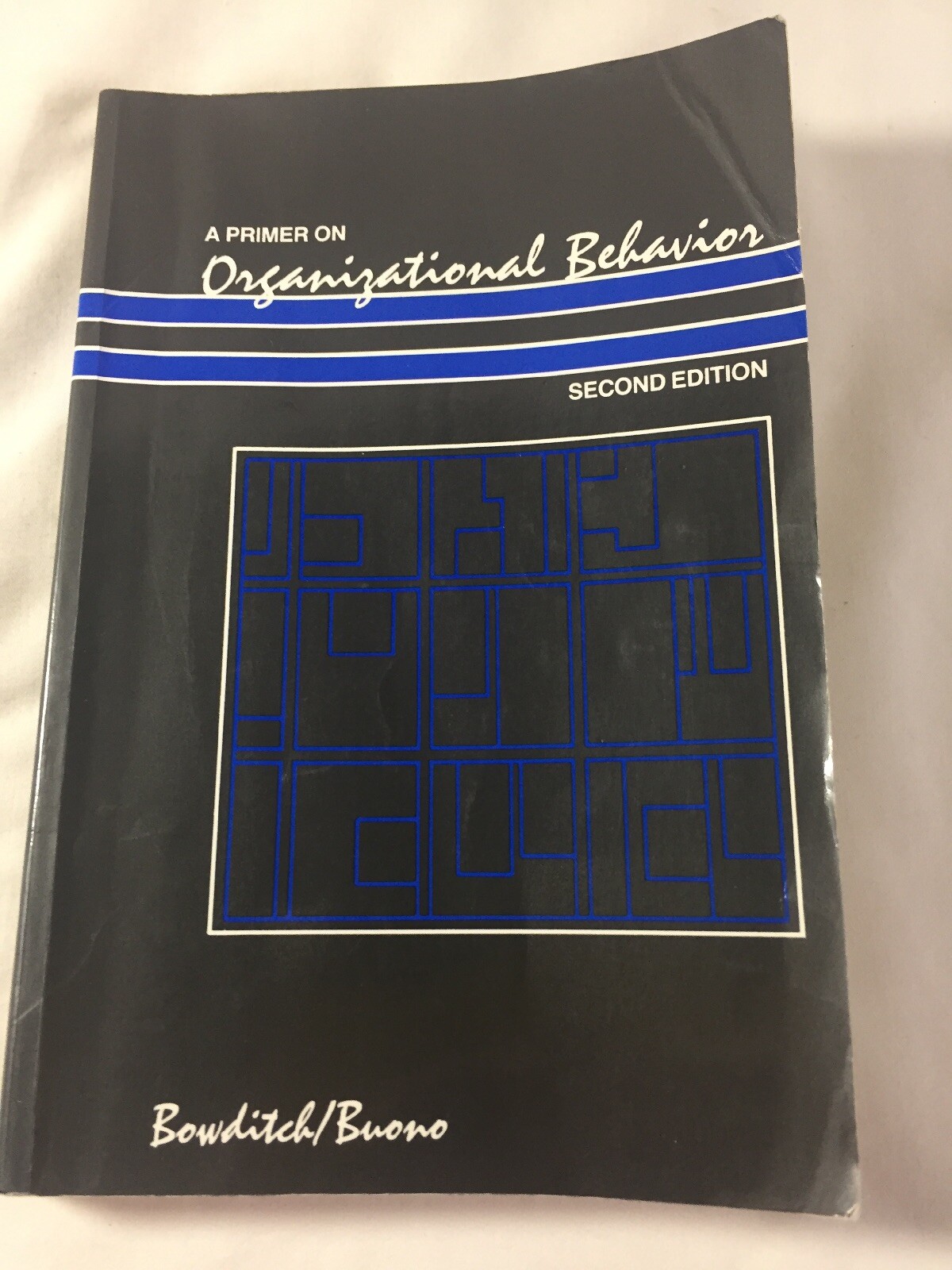 A Primer on Organizational Behavior by Anthony F. Buono; James L. Bowditch 2nd E