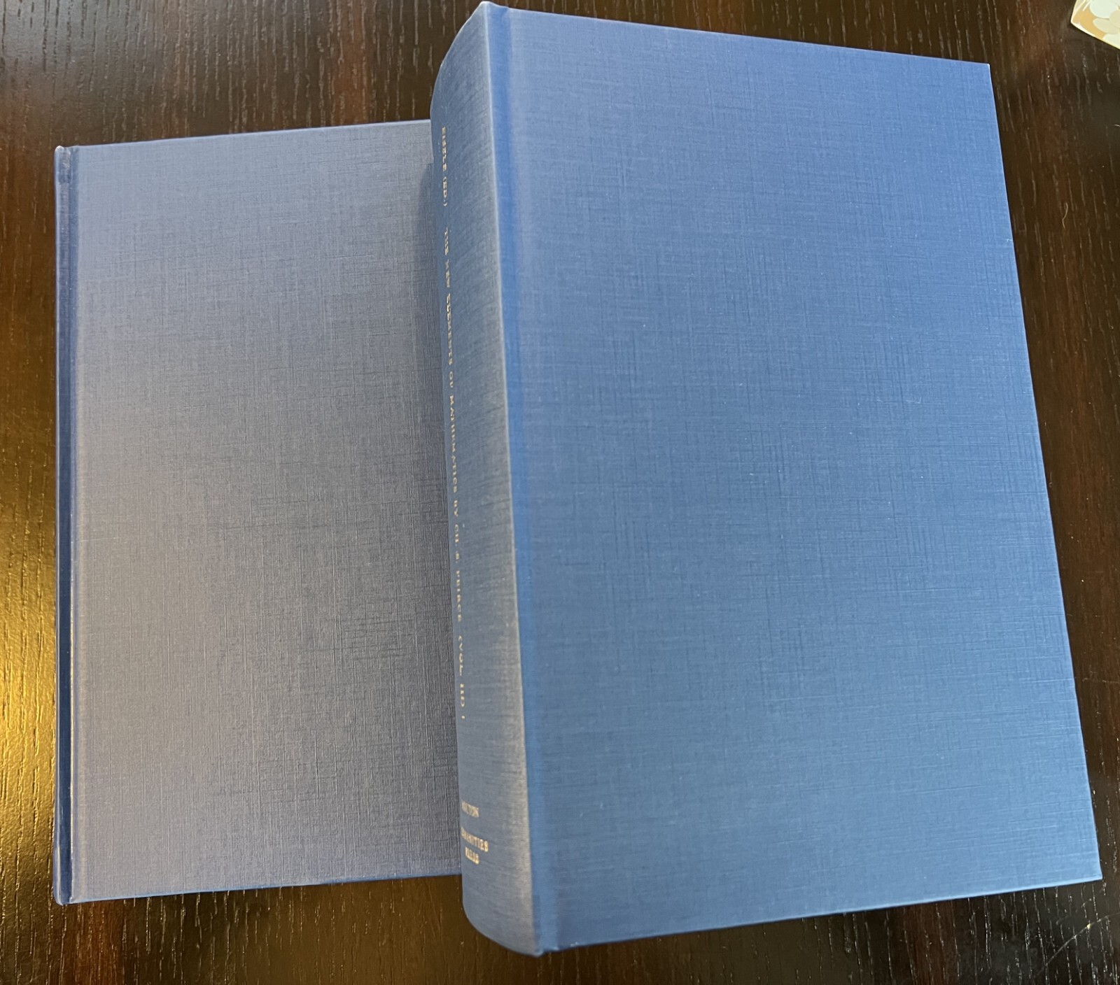 The New Elements of Mathematics_Volume 3 in 2 Parts_Charles S. Peirce_VG+