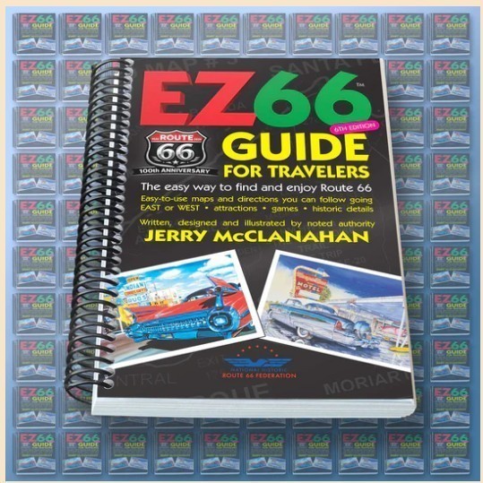 Route 66 EZ 66 Guide for Travelers, 6th Edition by Jerry Mc Clanahan 2026