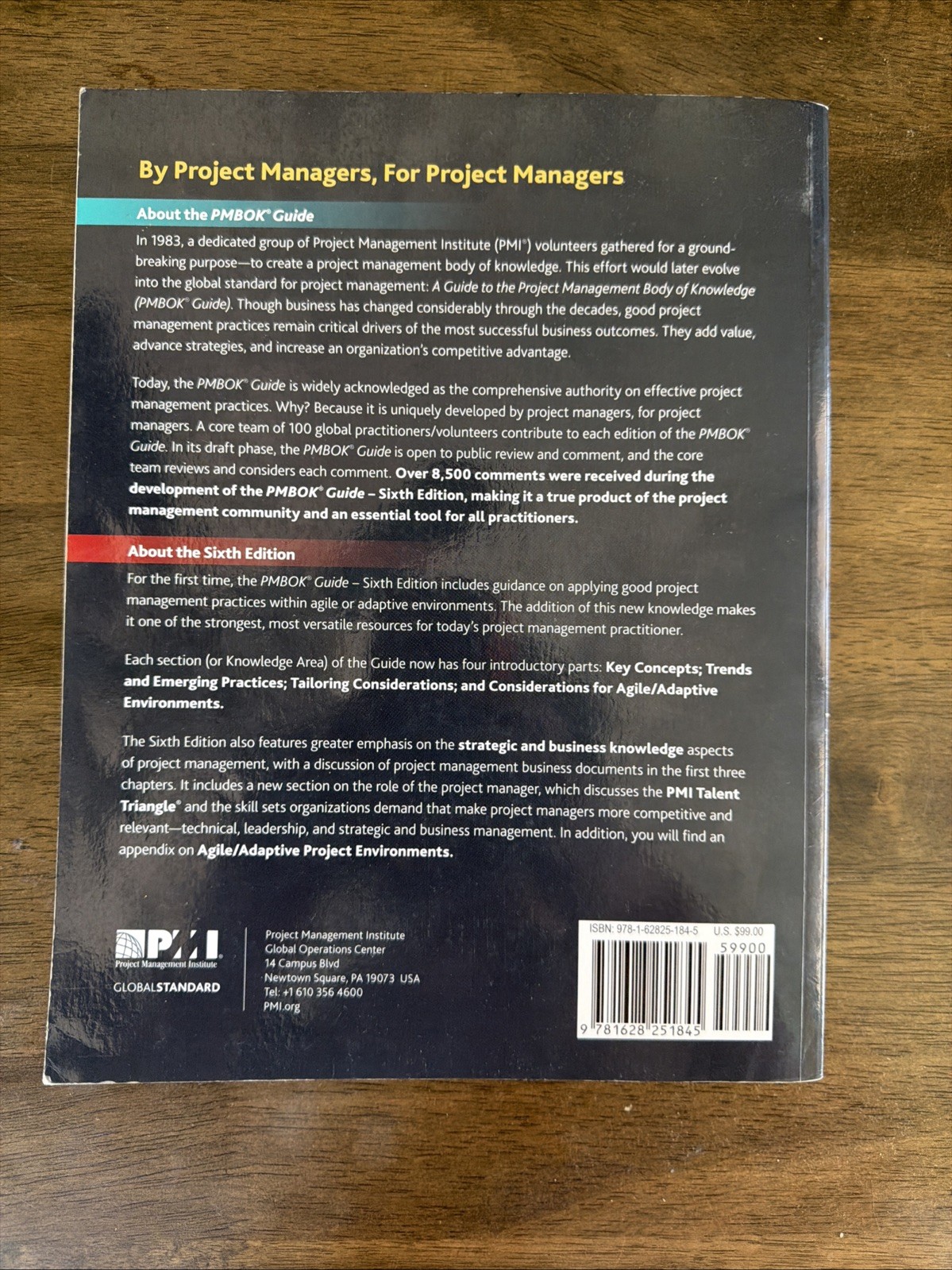 Pmbok® Guide Ser.: Guide to the Project Management Body of Knowledge by Project