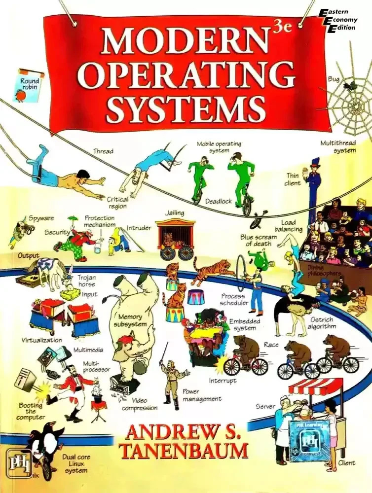 New : Modern Operating Systems by Andrew S.Tanenbaum 3rd INTL ED