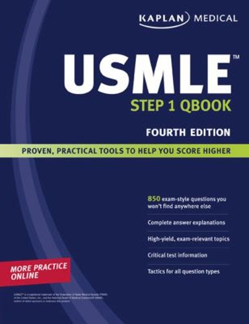 Medical USMLE Step 1 Qbook Paperback Kaplan Publishing Staff