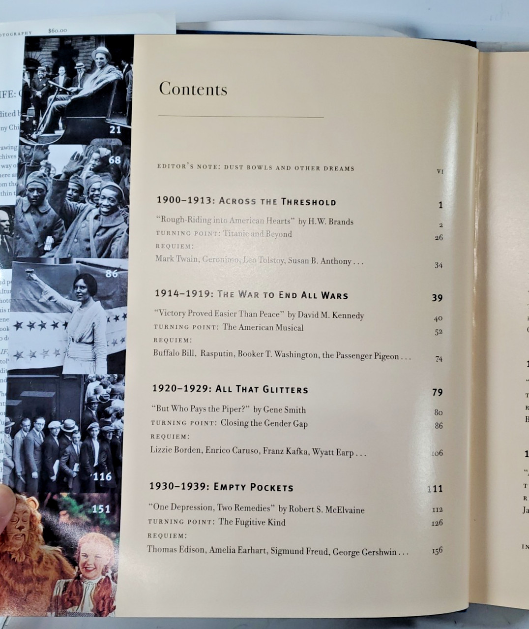 VTG Book c1999 LIFE OUR CENTURY IN PICTURES 1900-2000 HARD COVER Bulfinch Press