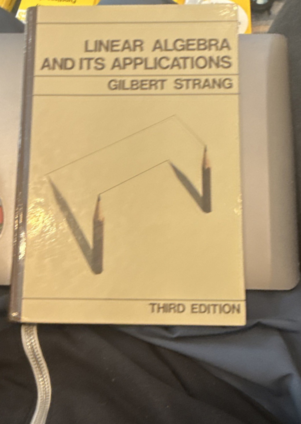 Linear Algebra and Its Applications Third Edition Gilbert Strang Hardcover