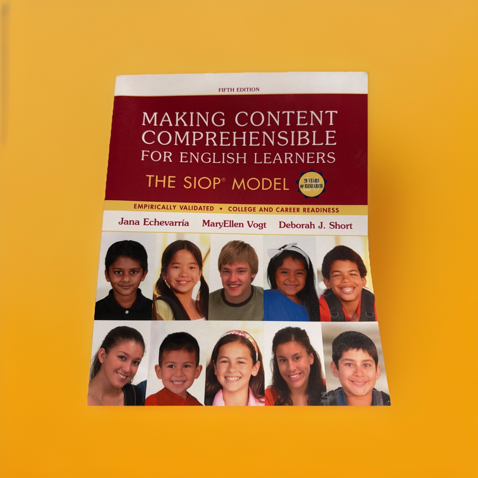 Making Content Comprehensible for English Learners: The SIOP Model