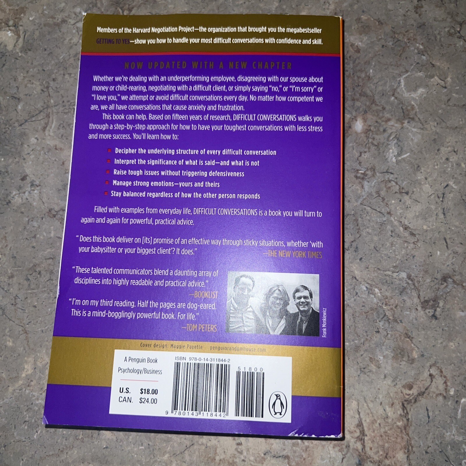 Difficult Conversations by Douglas Stone