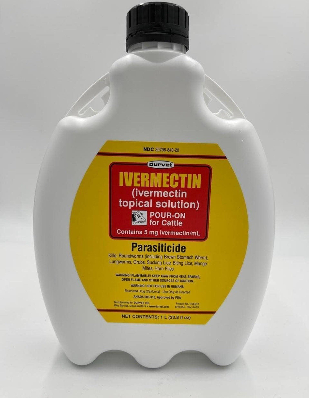 Ivermect 1000 mL Pour-On – Safe And Fast Treatment For Cattle Parasites