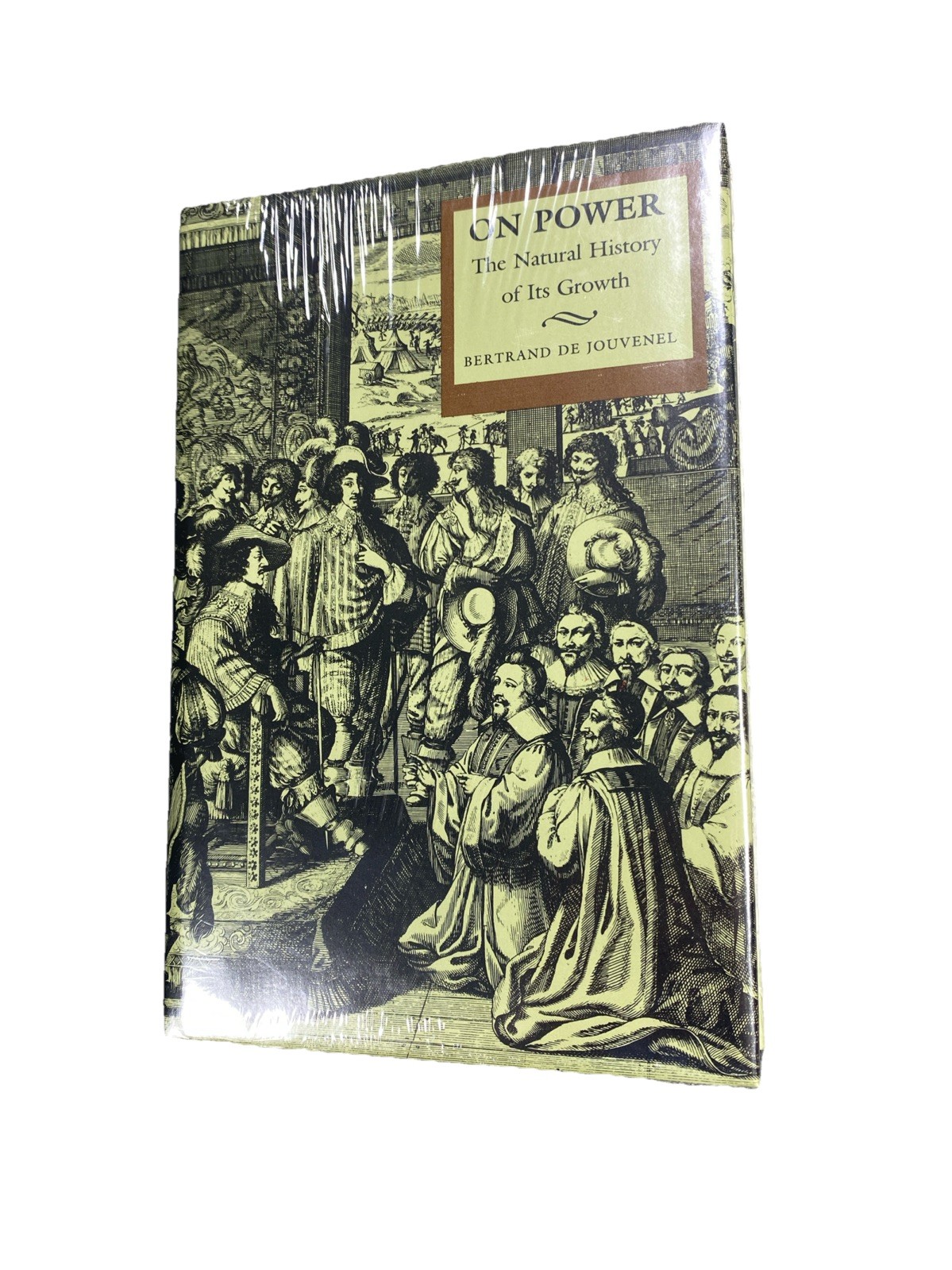 On Power Natural History of Growth Book Bertrand De Jouvenel Liberty HC SEALED