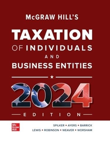 McGraw Hill’s Taxation of Individua…, Worsham Associa