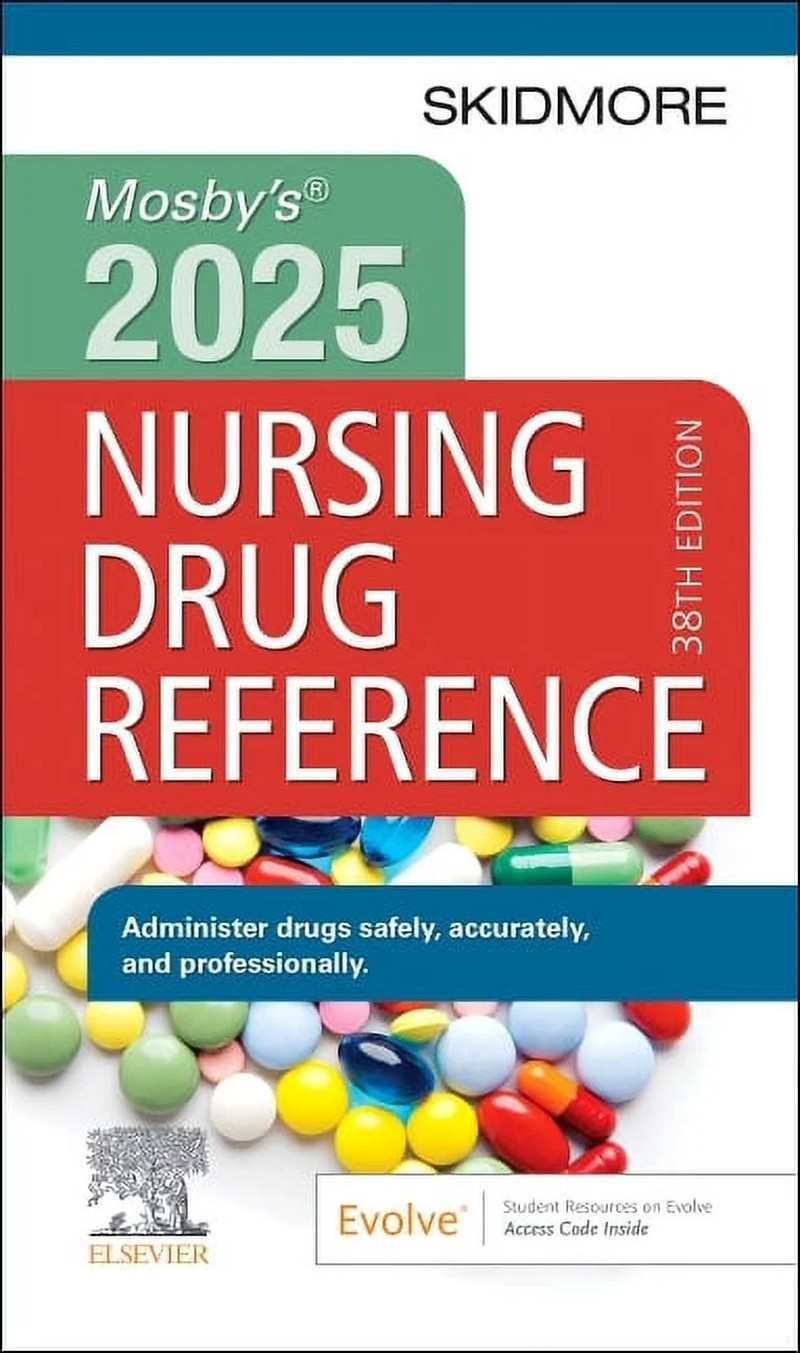 Skidmore Nursing Drug Reference Mosby’S 2025 Nursing Drug Reference, (Paperback)