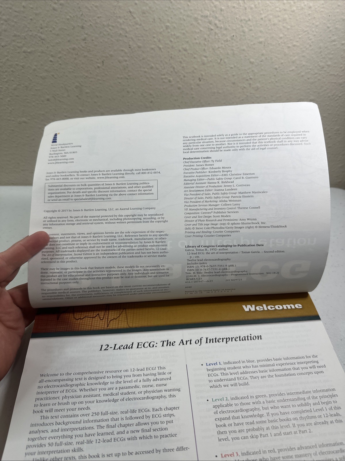 12-Lead ECG The Art Of Interpretation 2nd Edition Tomas B Garcia 2015 Paperback