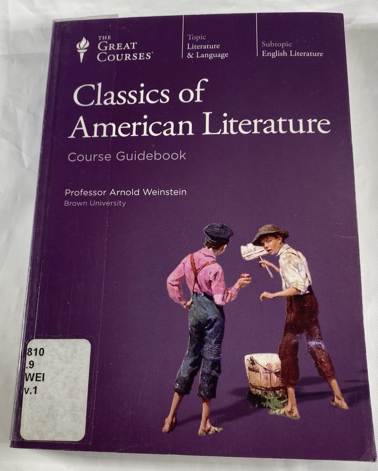 The Great Courses Classics of American Literature Course Guidebook Ex Library