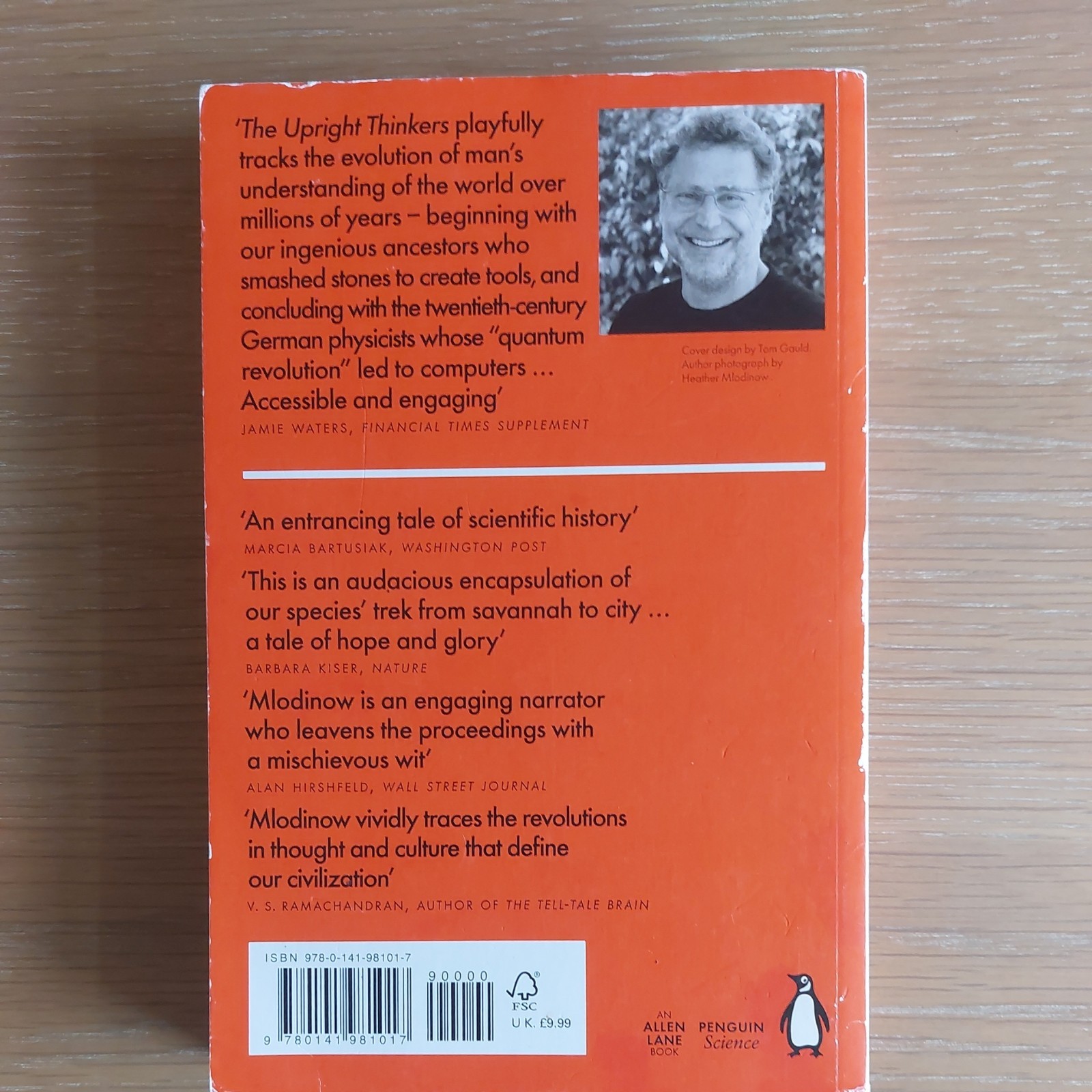 The Upright Thinkers – Mlodinow, Leonard – Penguin paperback 2016 reprint