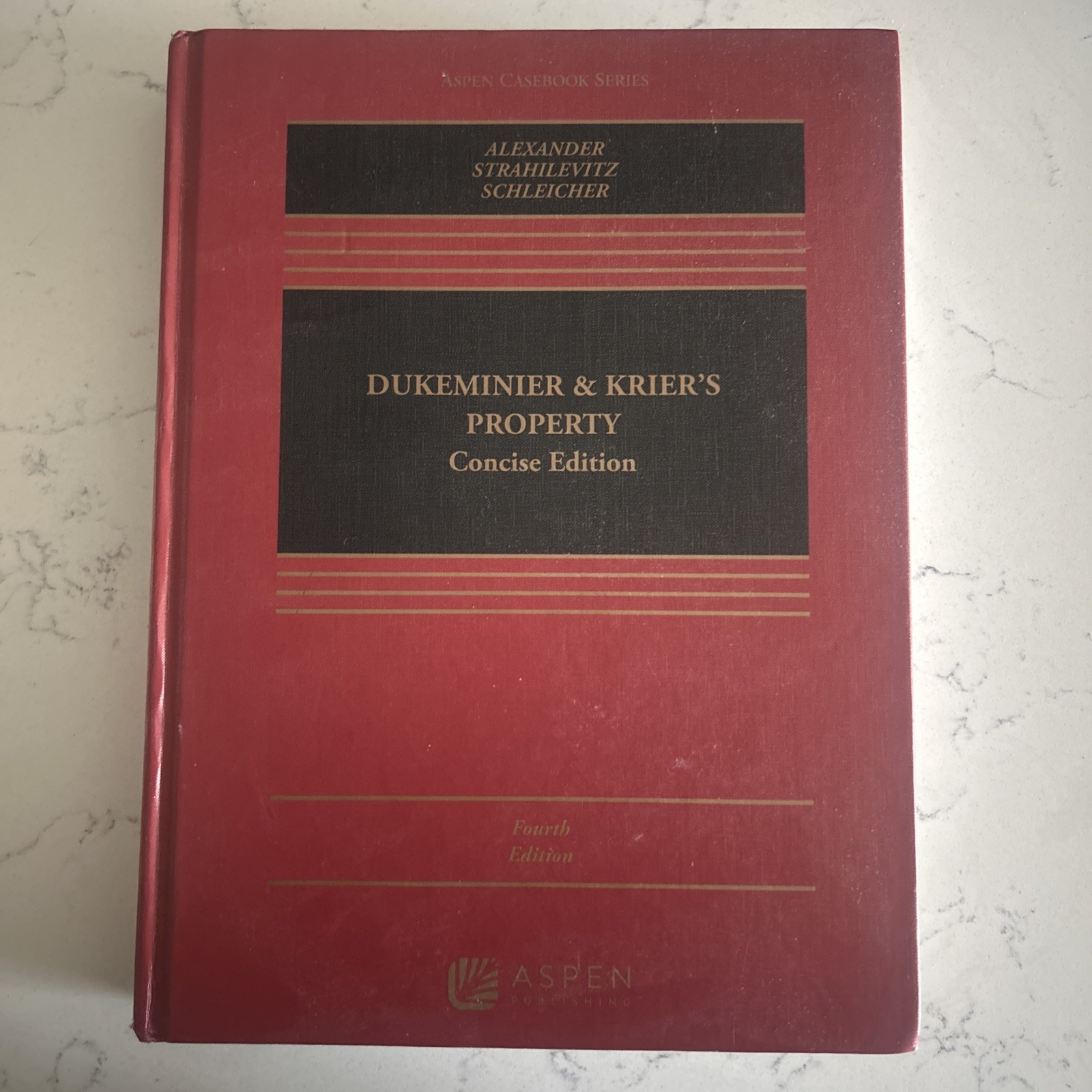 Dukeminier & Krier’s Property Law Concise Edition Fourth edition NO ONLINE CODE