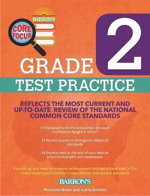 Barron’s Test Prep Ser.: Core Focus Grade 2: Test Practice for Common Core