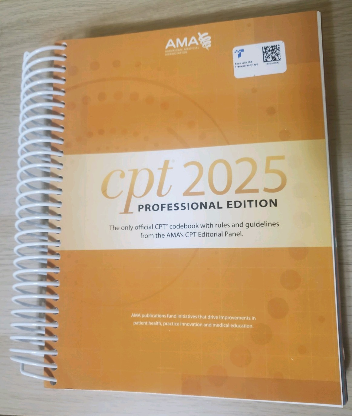 CPT Professional 2025 by American Medical Association