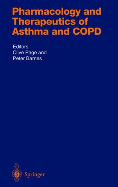 Page – Pharmacology and Therapeutics of Asthma and Copd – New hardback – X555z