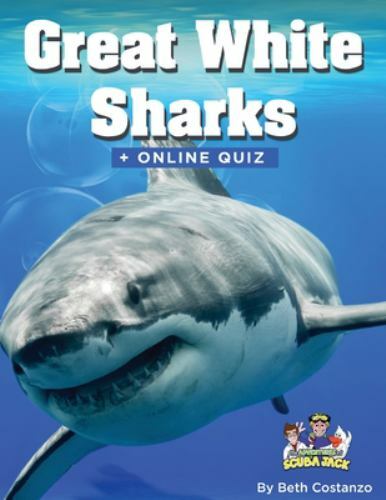 Great White Shark Activity Book for ages 4-8 years of age, Like New Used, Fre…