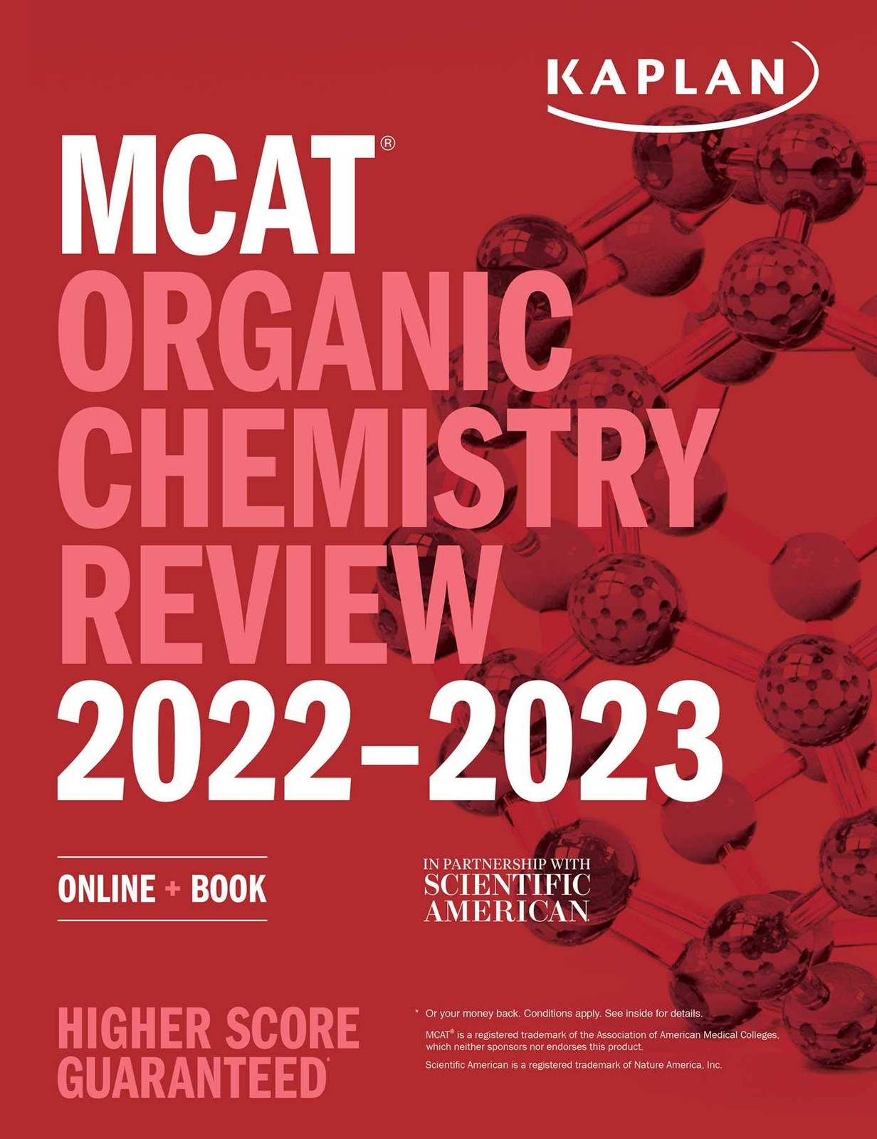 MCAT Organic Chemistry Review 2022-2023: Online + Book (Kaplan Test Prep) – …