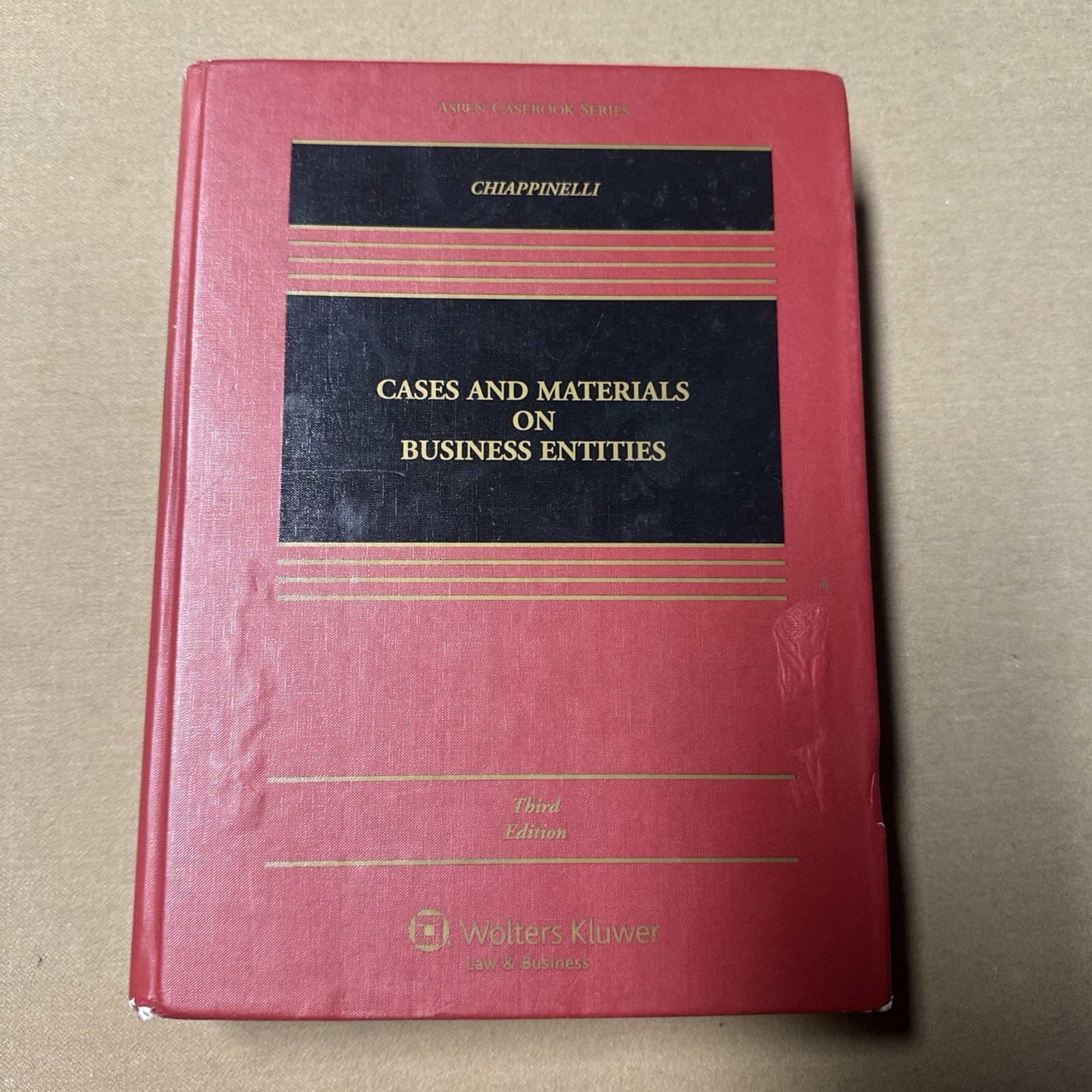 Aspen Casebook Ser.: Cases and Materials on Business Entities by Eric A….