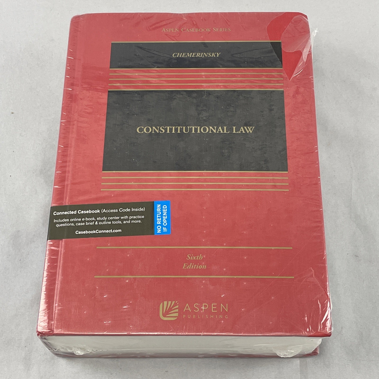 Aspen Constitutional Law Chemerinsky Sixth Edition Hardcover Series New Sealed