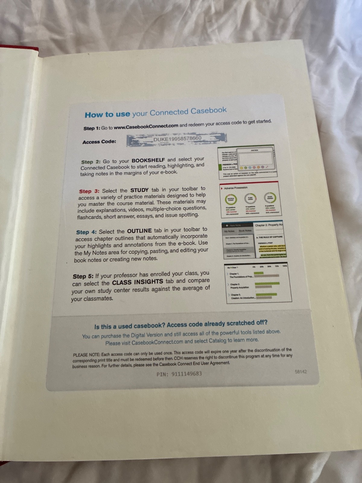 Property (9th Ed.) – Aspen Casebook Series – With Case Notes / Highlights !