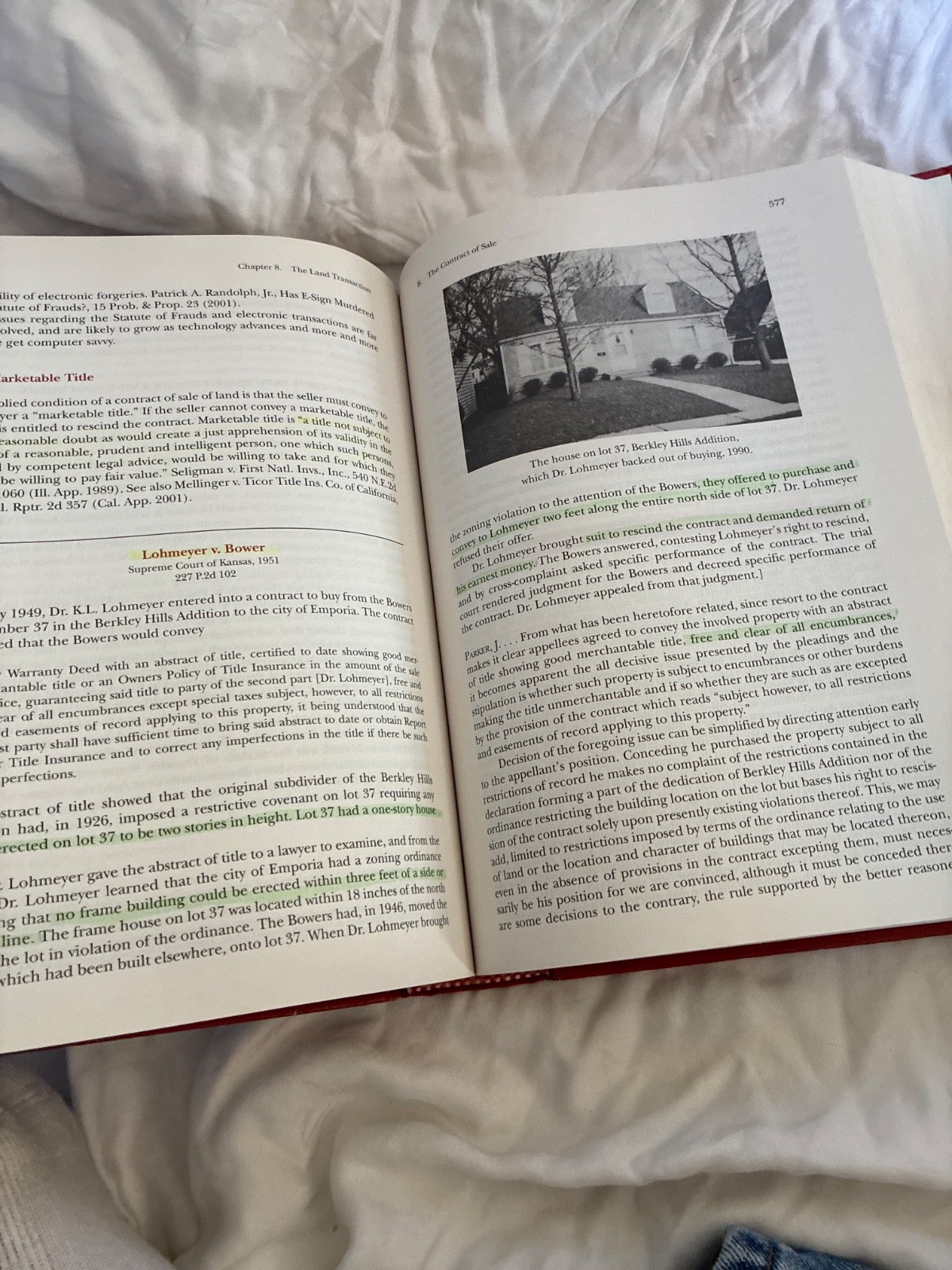 Property (9th Ed.) – Aspen Casebook Series – With Case Notes / Highlights !
