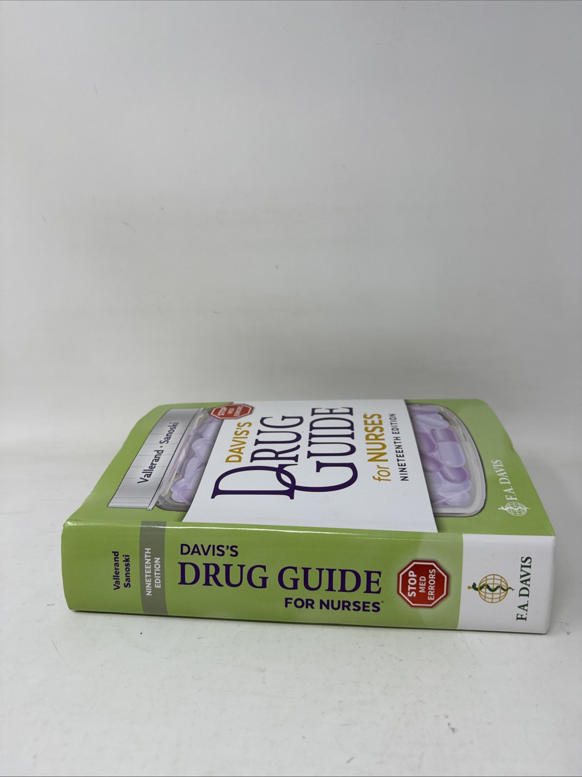 Davis’s Drug Guide for Nurses – Paperback, by Vallerand April Hazard; Unused