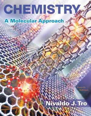 Chemistry: A Molecular Approach (4th – Hardcover, by Tro Nivaldo J. – Acceptable