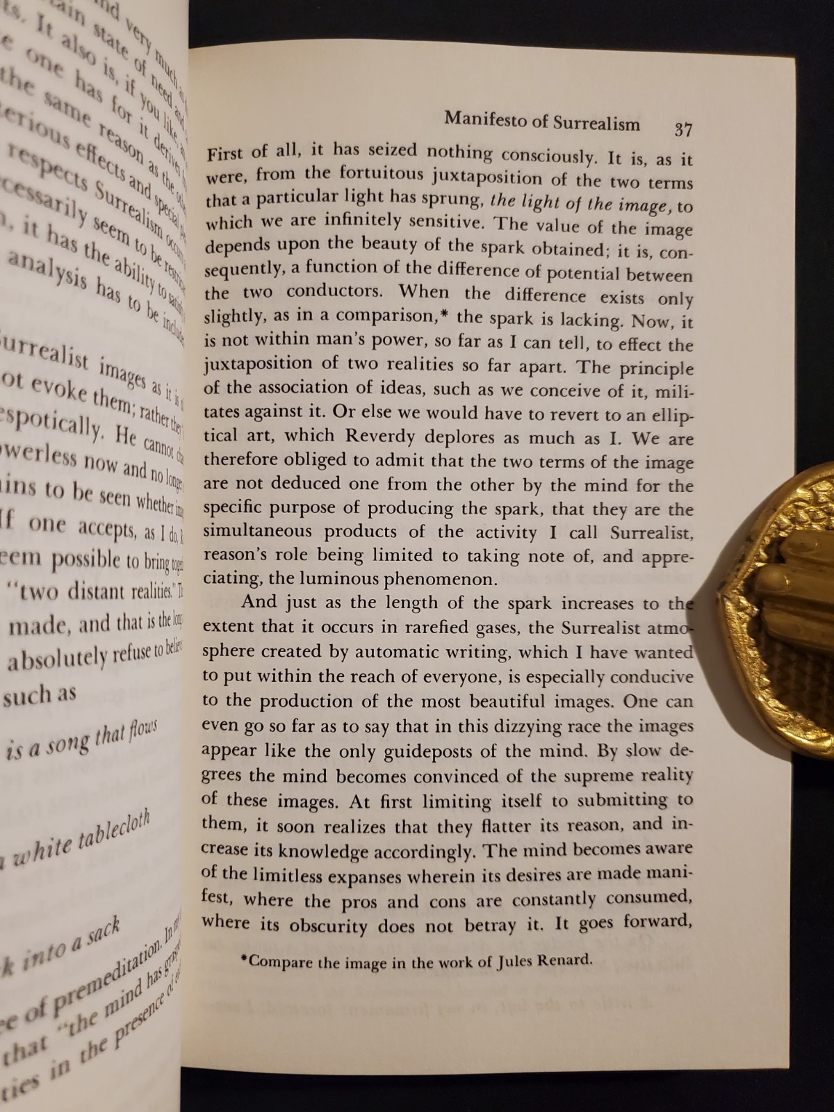 André Breton – Manifestoes of Surrealism 1972 Softcover Book