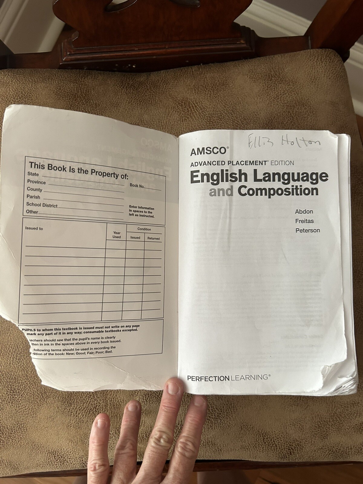 Advanced Placement English Language and Composition by Timothy Freitas, Brandon