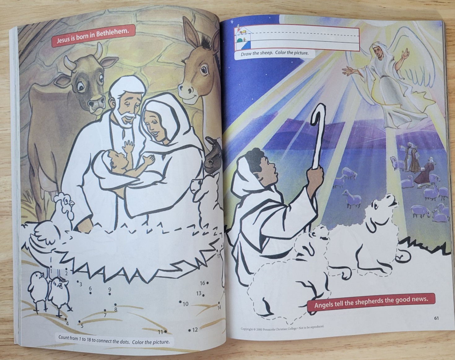 A Beka K5 Bible Activity Book 2006 Abeka