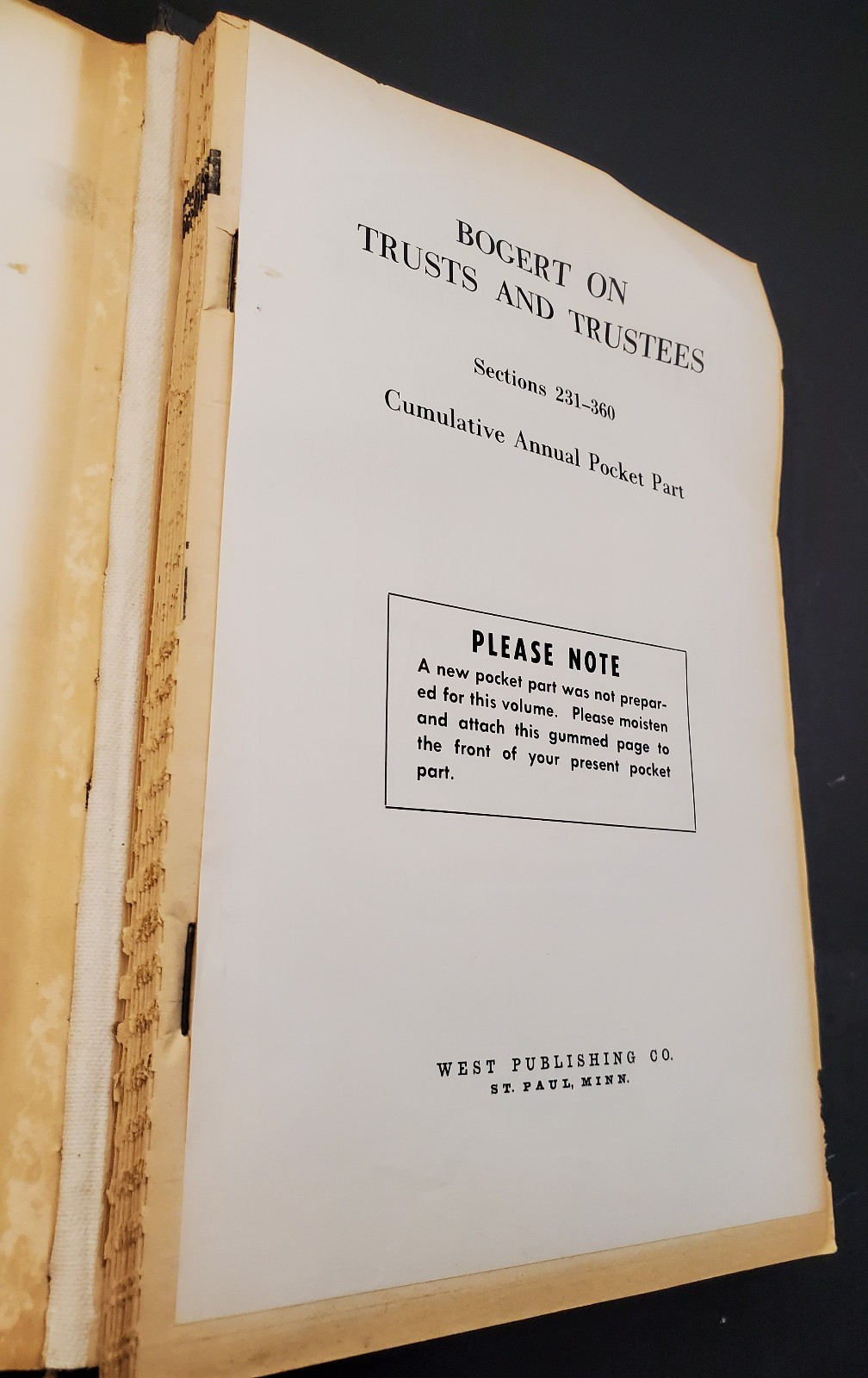 Bogert: The Law of Trusts & Trustees 2nd Ed. Vol. 231–360 (1972 Reprint) + 1976