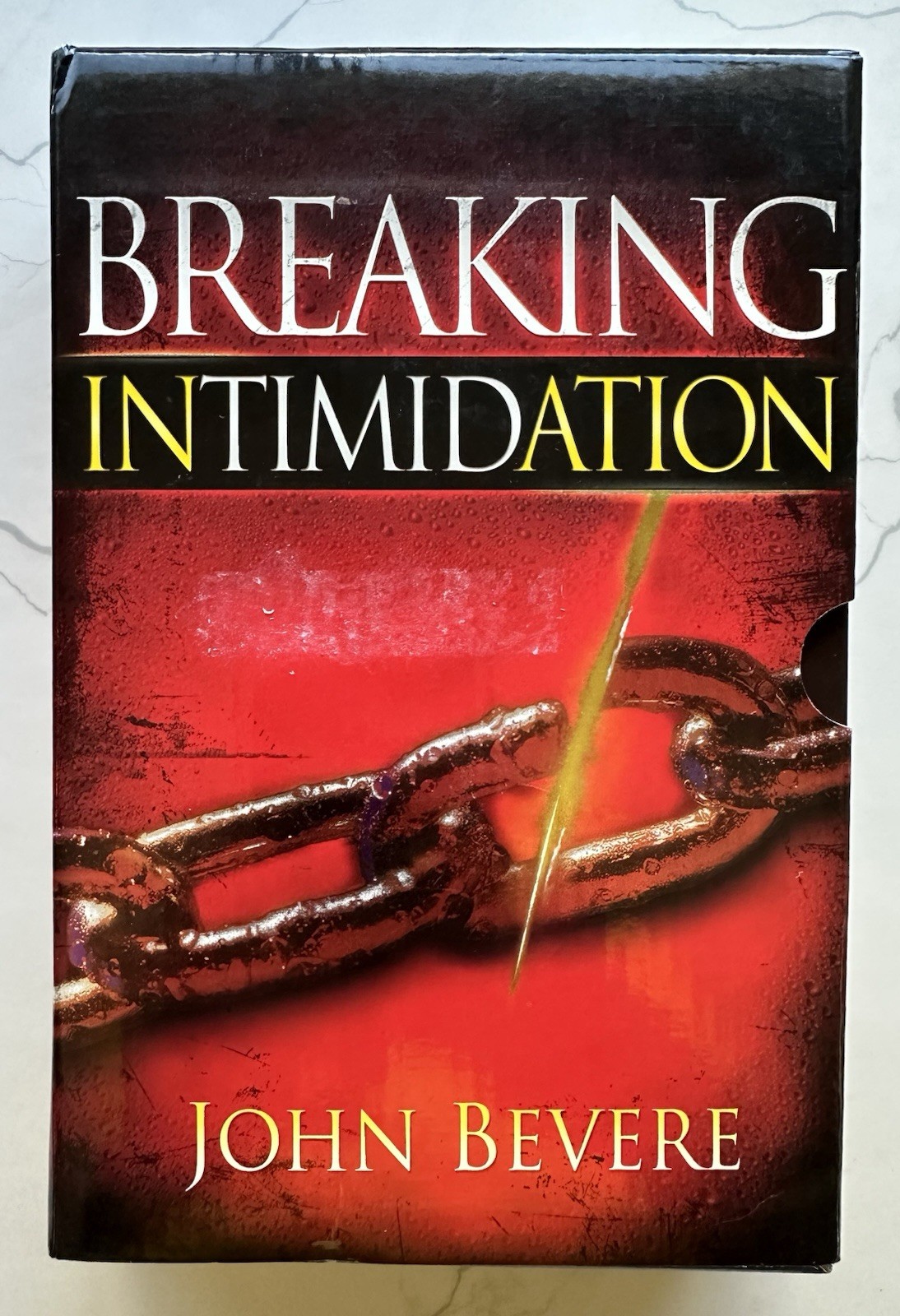 **Breaking Intimidation Curriculum Kit by John Bevere 2008 DVD CD’S + Workbook**