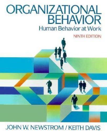 Organizational Behavior: Human Behavior at Work (McGraw-Hill series in managemen