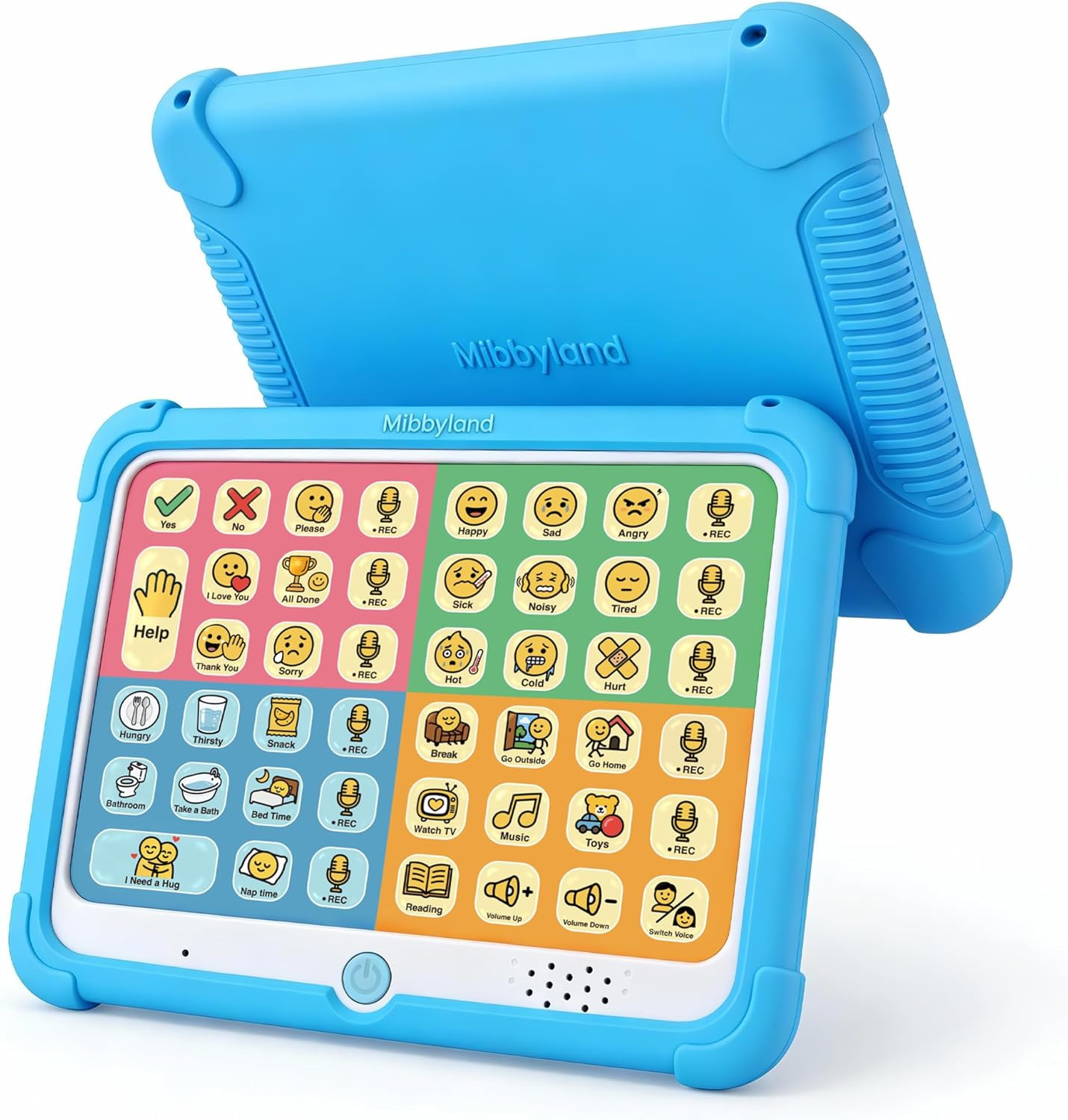 Mibbytalk AAC Device for Autism & Nonverbal Kids and Adults, Communication Tool