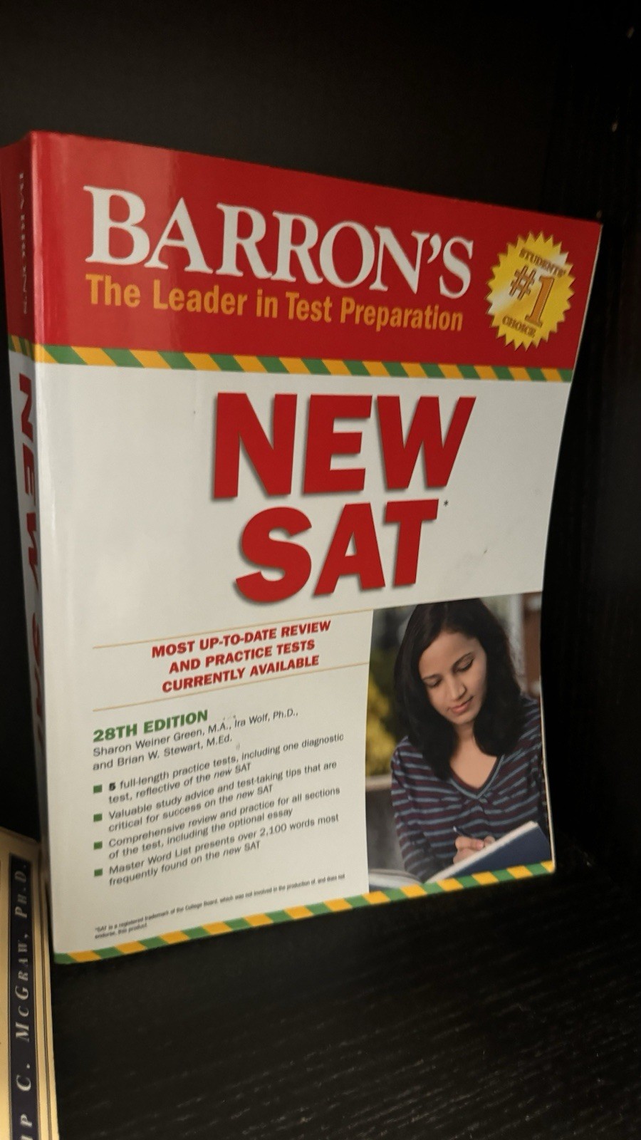Barron’s New SAT by Sharon Weiner Green, Ira K. Wolf and Brian W. Stewart