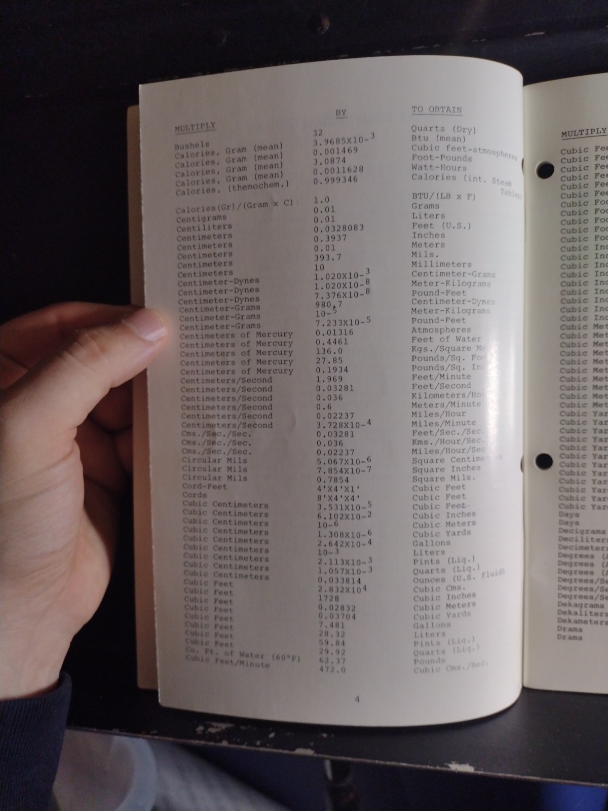 Handy Engineering Data Handbook Hoffman Air /Gas Softcover 49 Pages Very Good