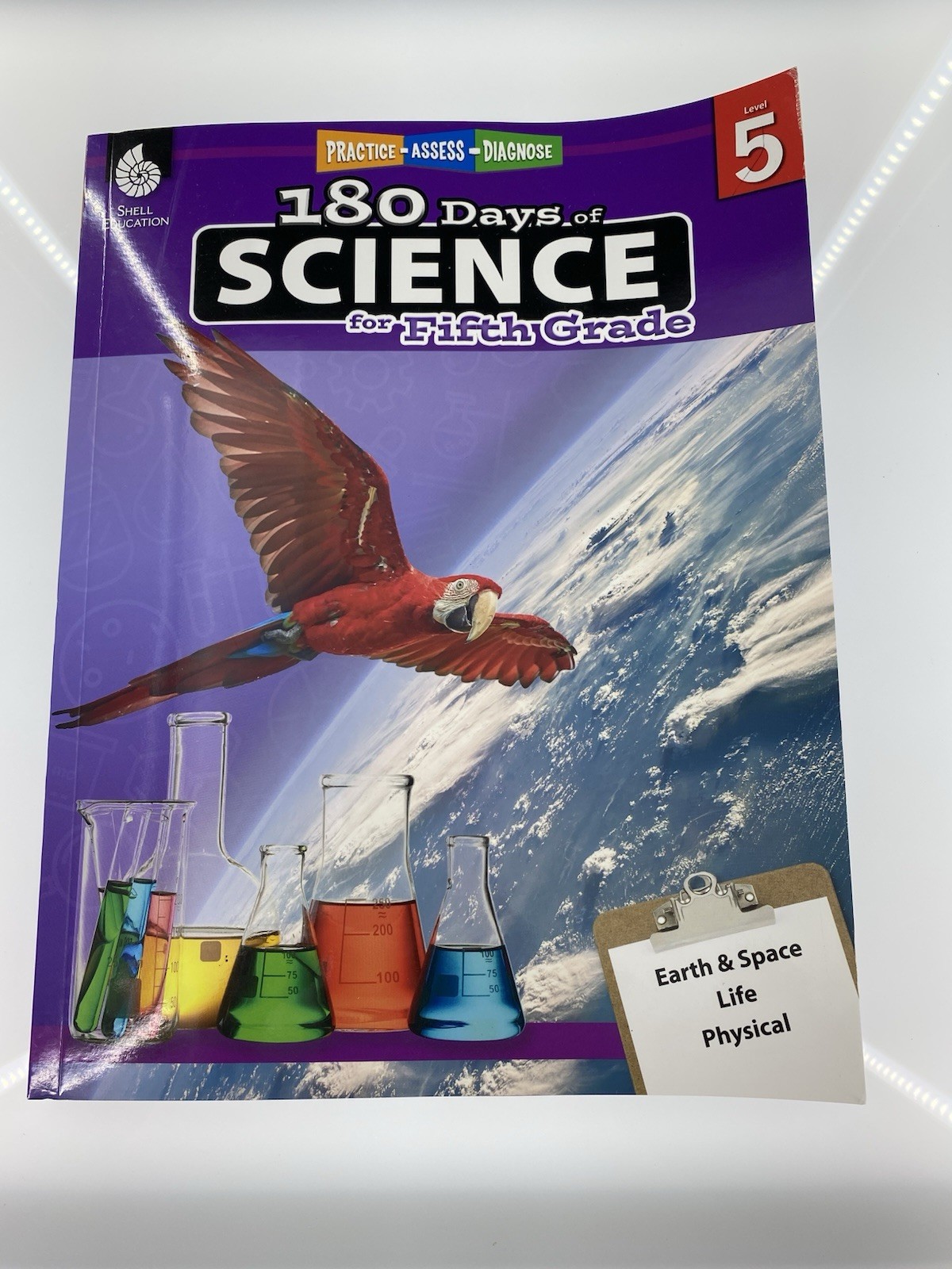 180 Days of Science: For Grade 5 , Classroom Or Homeschool Shell Education NEW
