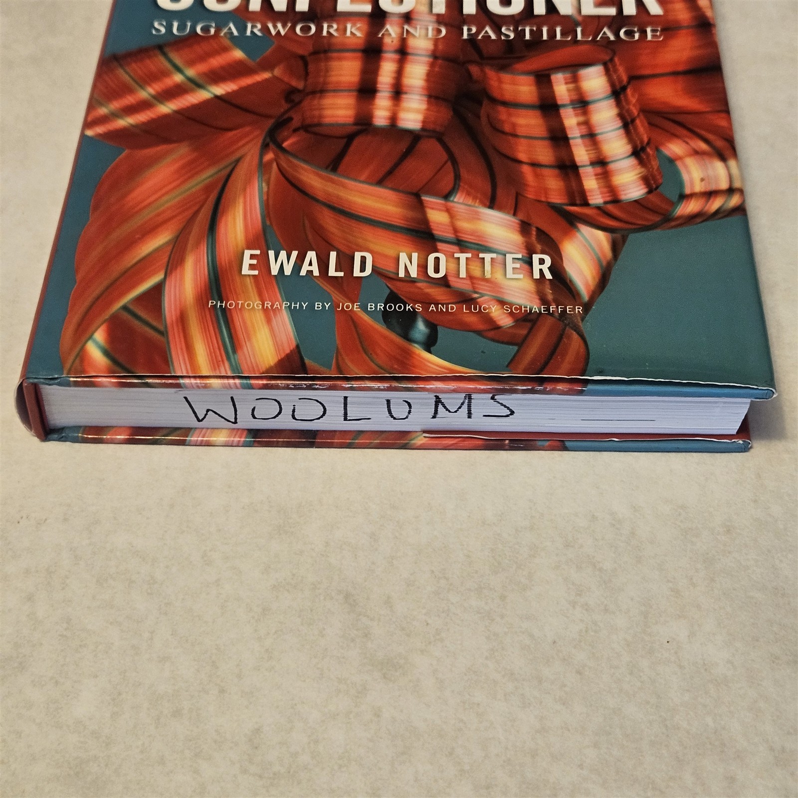 Art of the Confectioner Sugarwork & Pastillage Ewald Notter Cookbook 2012