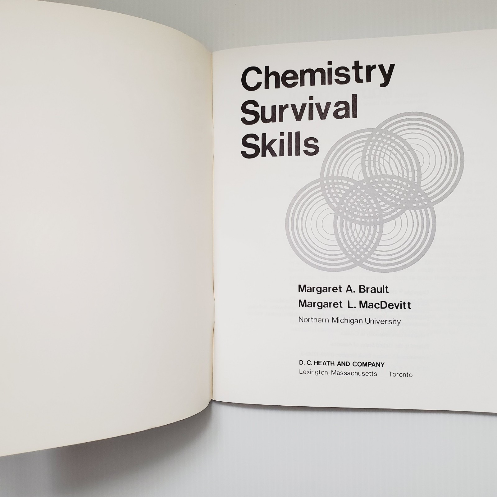 Chemistry Survival Skills Paperback Book MacDevitt & Brault Science Homeschool