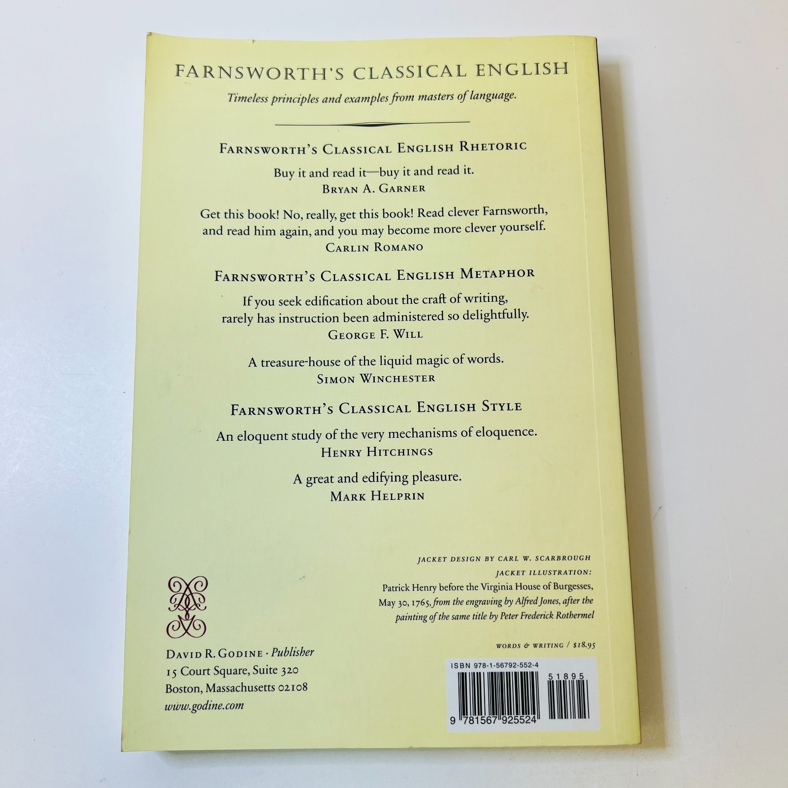 Farnsworth’s Classical English Rhetoric (Farnsworth’s Classical English series)