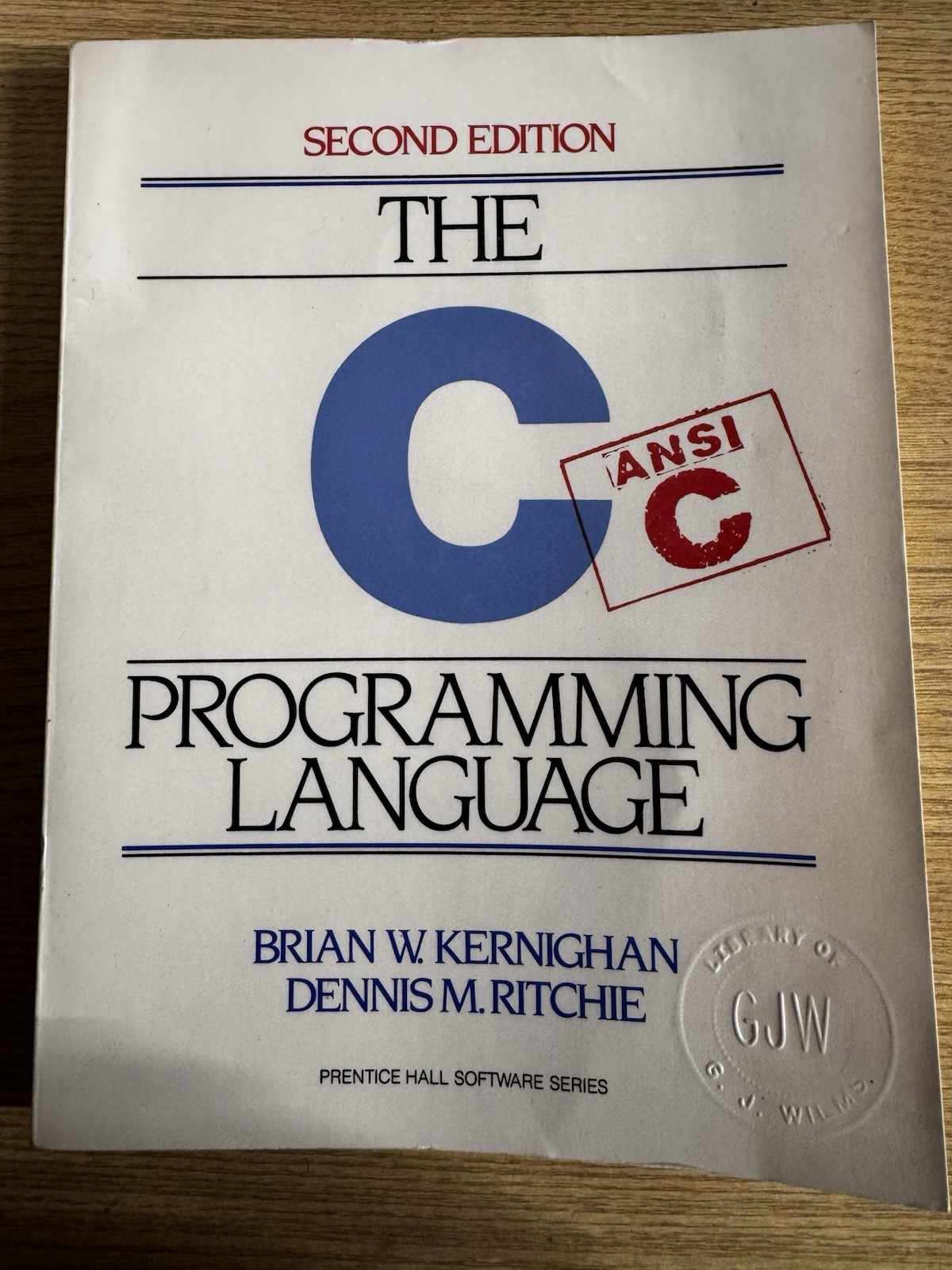 C Programming Language by Brian Kernighan and Dennis Ritchie (1988)