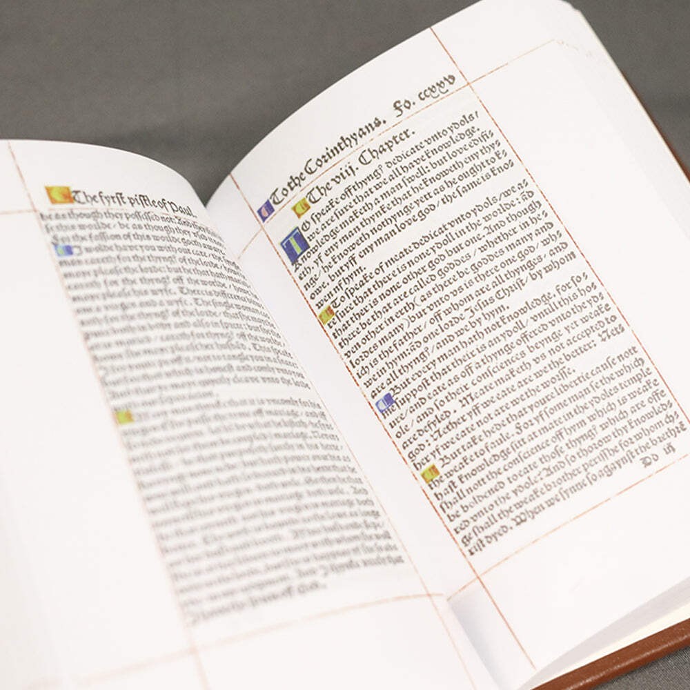 Tyndale New Testament 1526 Facsimile Bible Reproduction